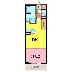 サニーブローテ住吉Ⅱの物件間取画像